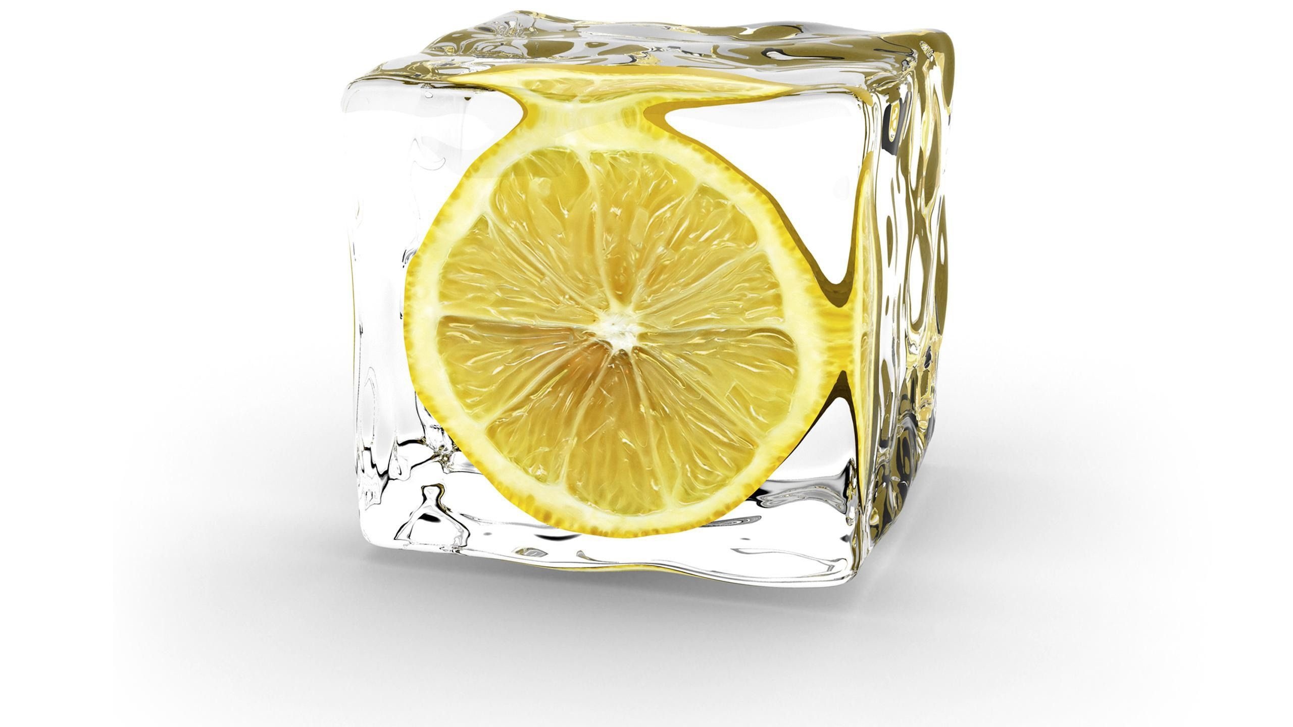 Lemon-In-Ice-Cube-Wallpaper-1